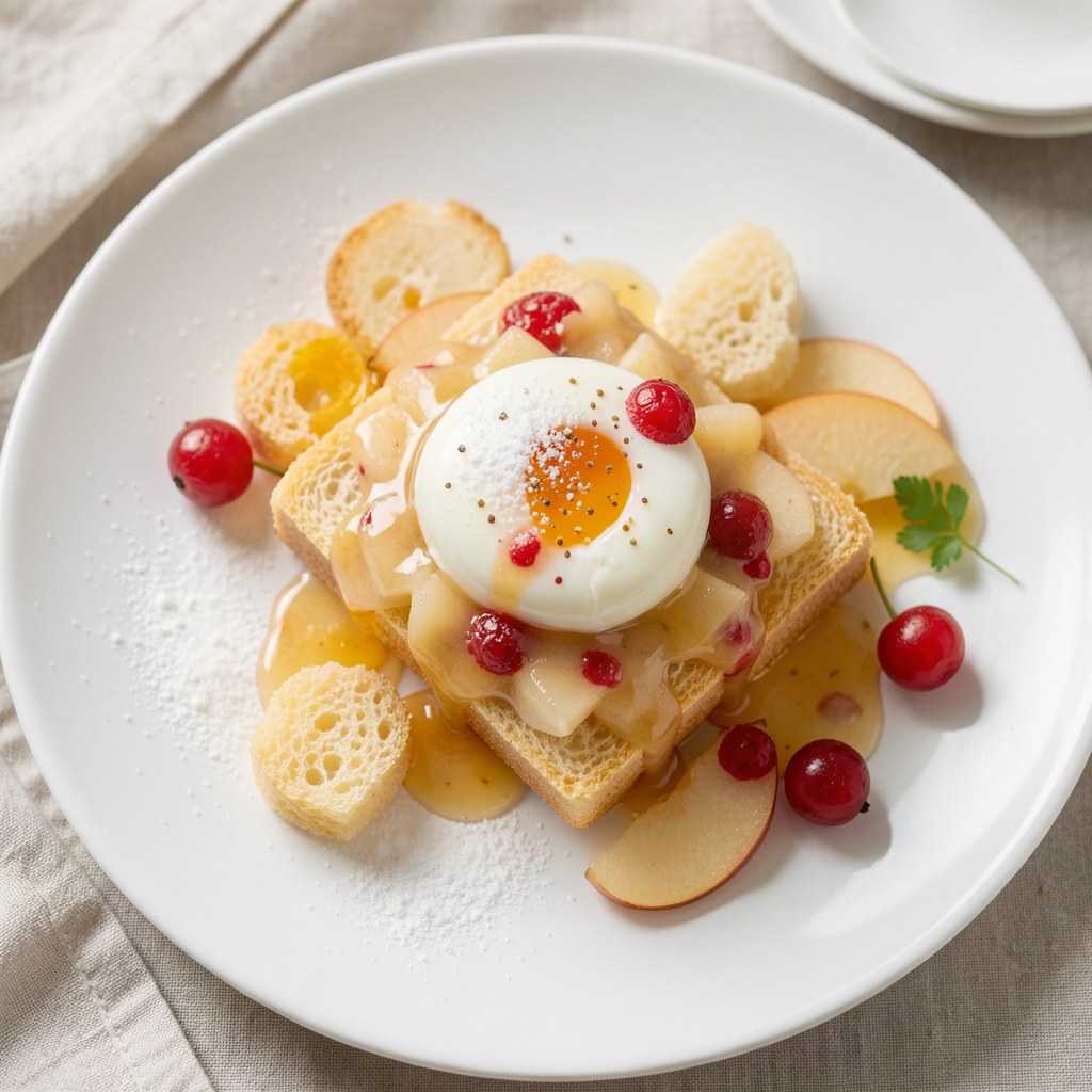 Torcik jablkowy na zimno