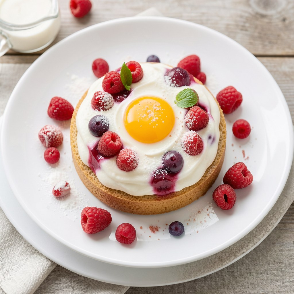 Placek z truskawkami na kruchym spodzie