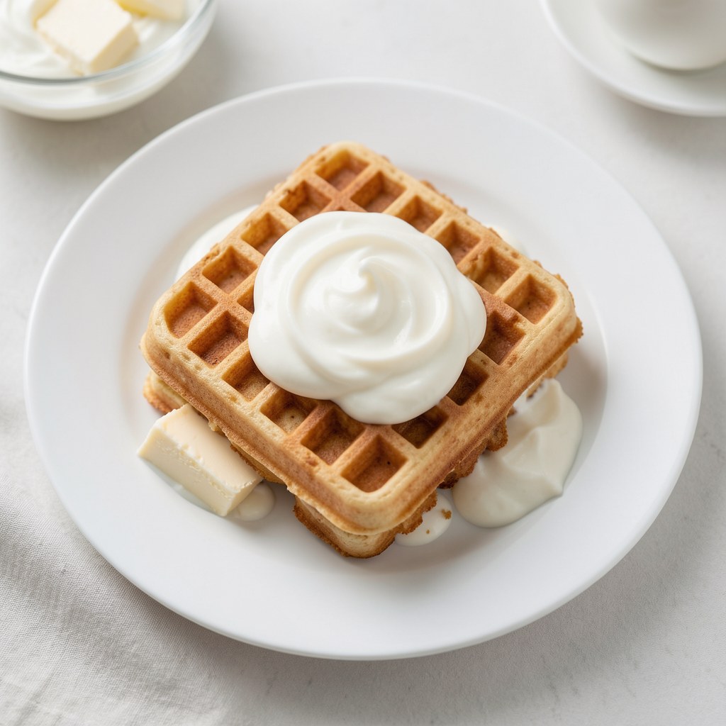 Wafle kajmakowe