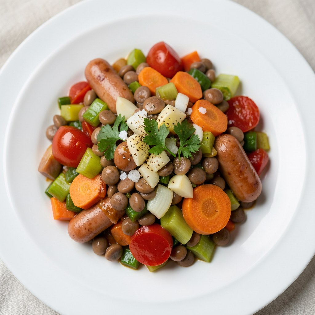 Potrawka z soczewicą