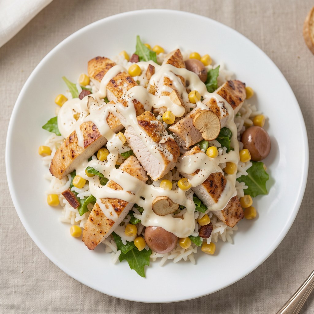 Sałatka z kurczakiem
