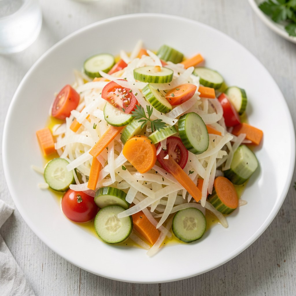 Sałata z kapusty białej