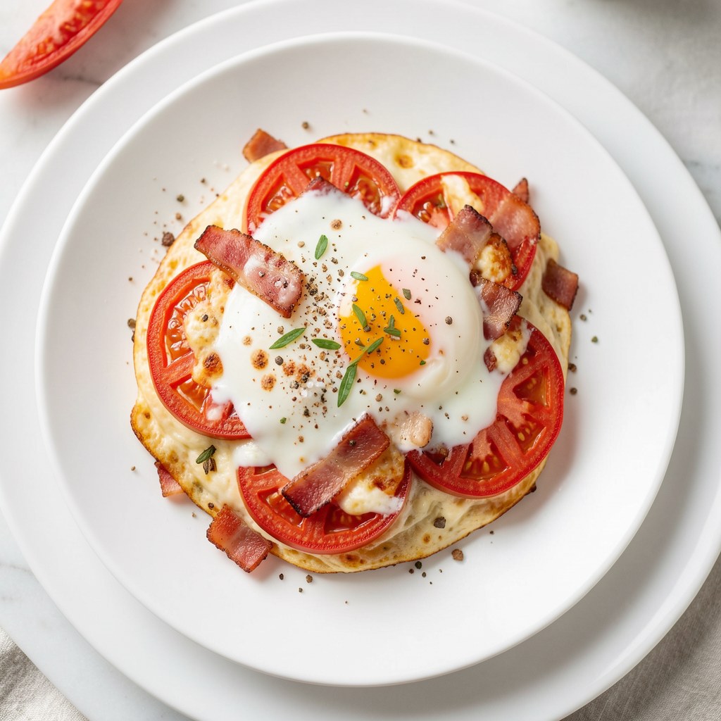 Jajecznica z pomidorami