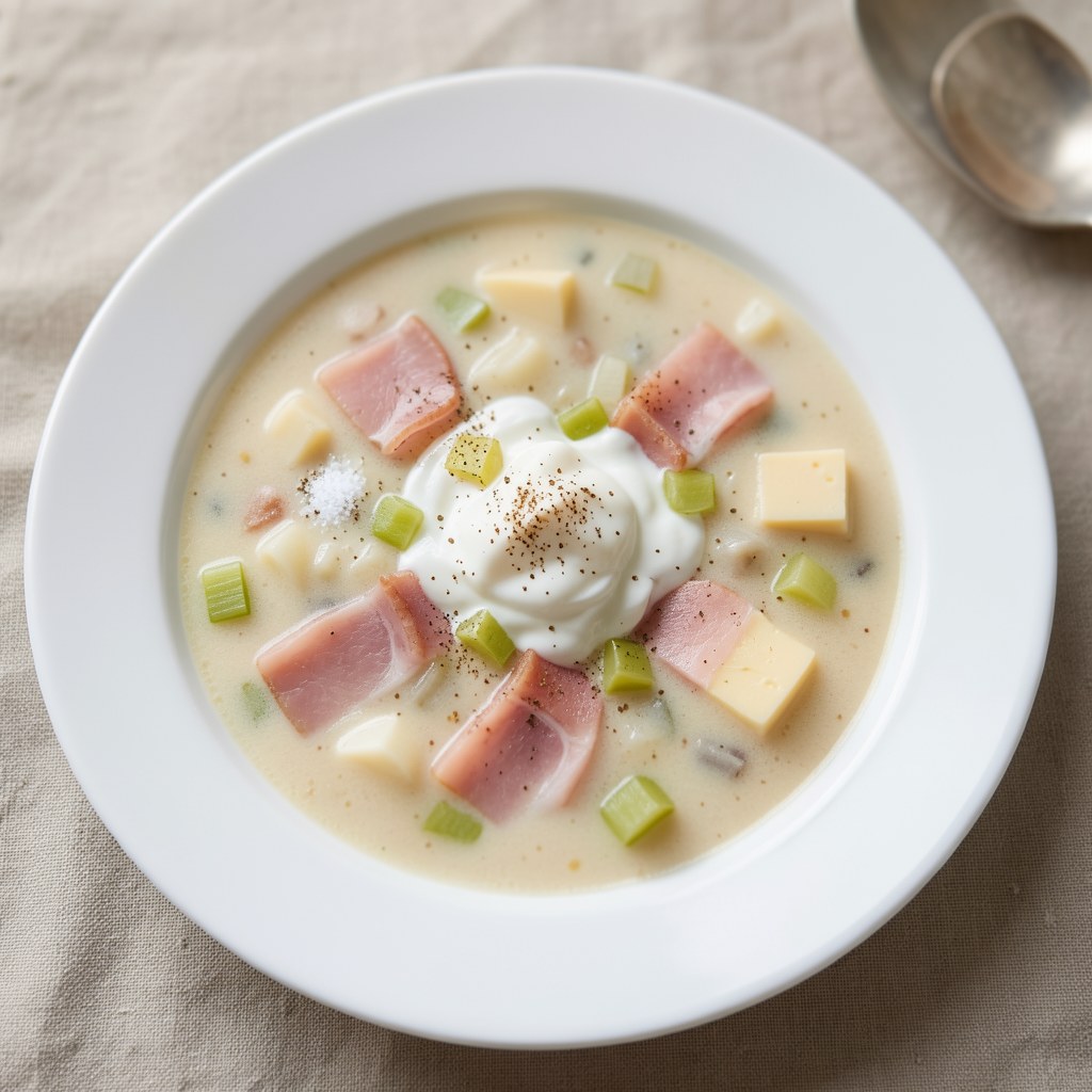 Duńska zupa z porów