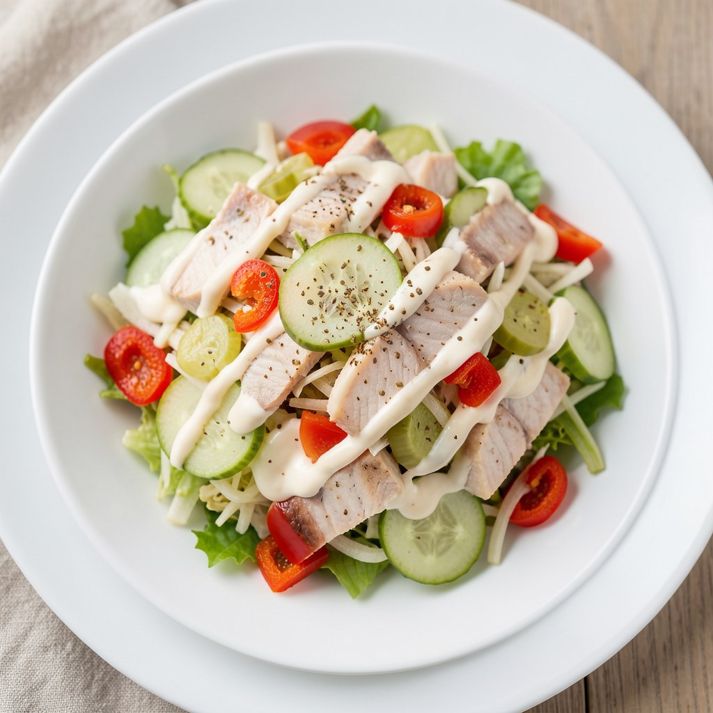 Sałatka śledziowo-warzywna