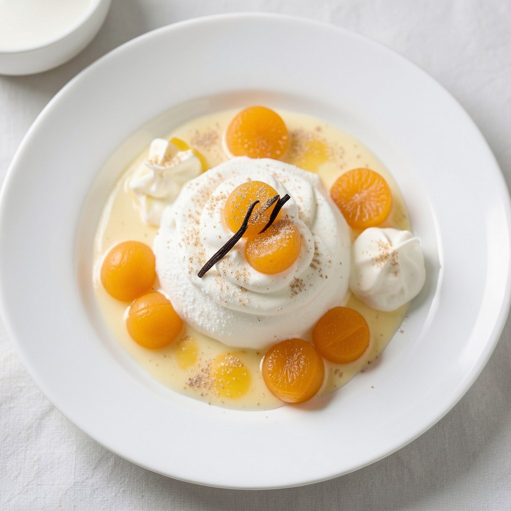 Waniliowo-poziomkowy deser