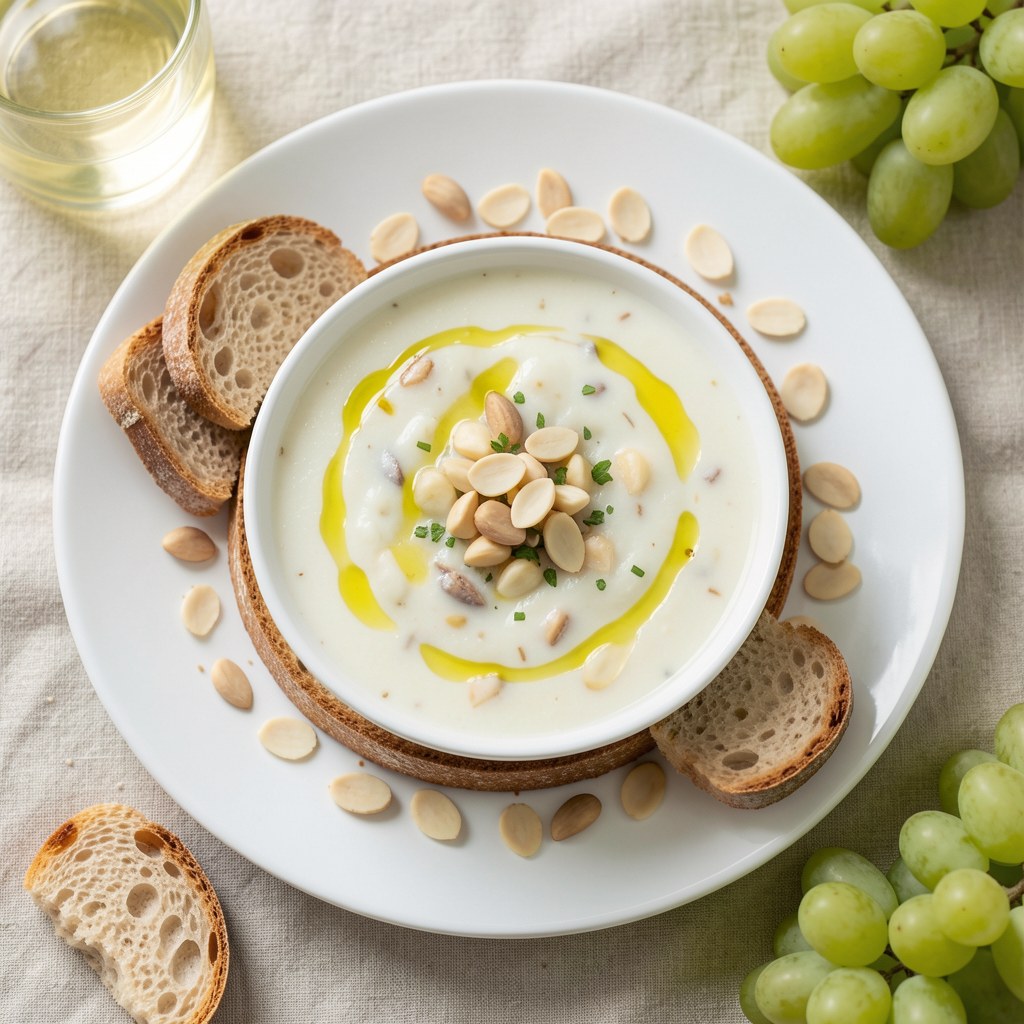 Biała zupa czosnkowa