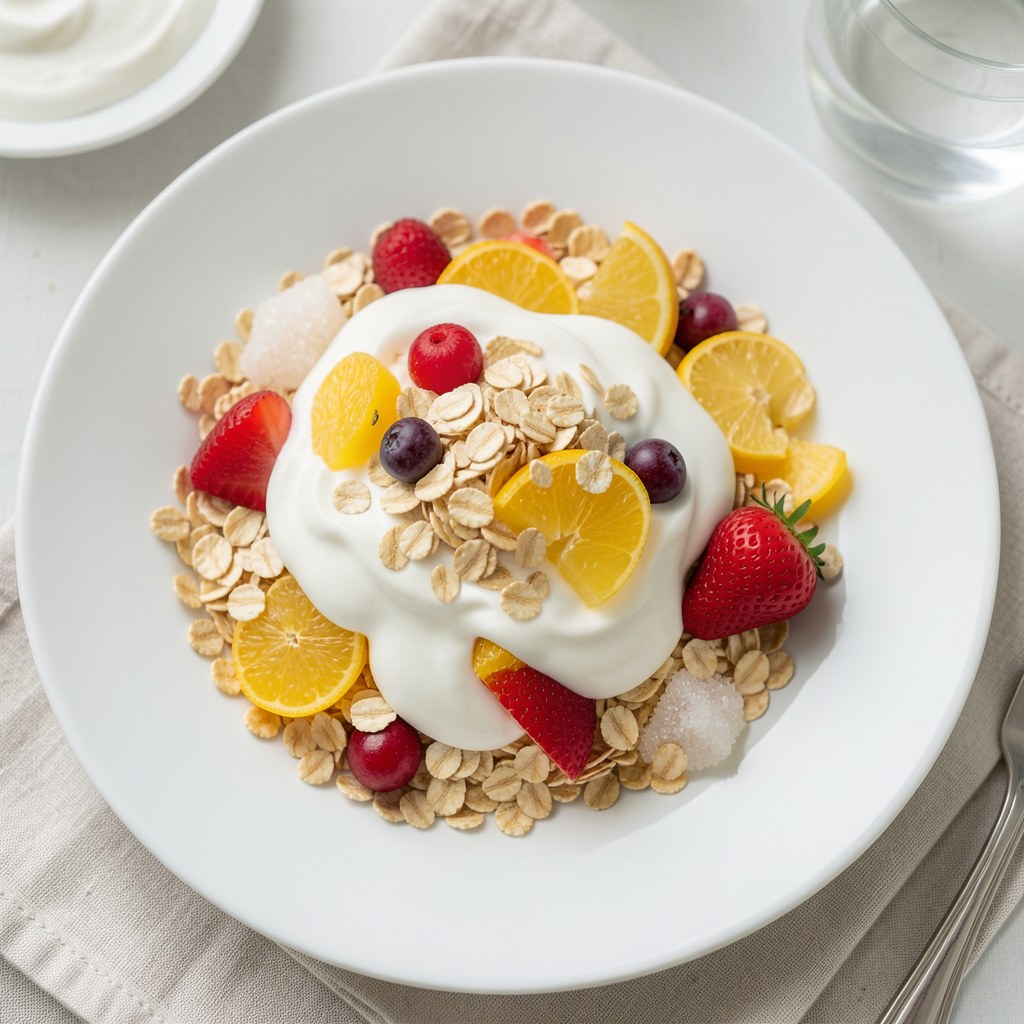 Deser z płatków owsianych