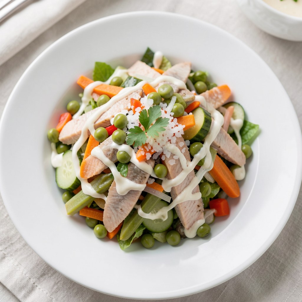 Śledziowa sałatka bałkańska