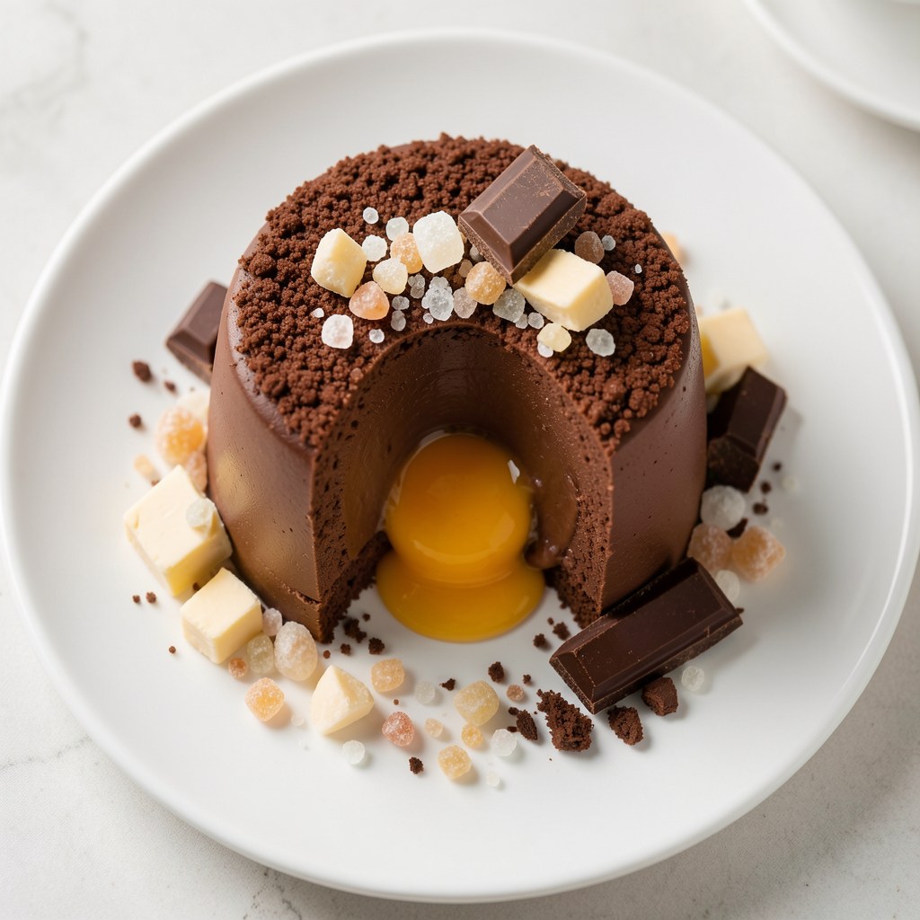 Fondant - czekoladowy deser