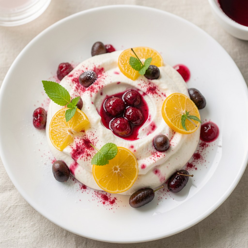 Morele w mlecznych chmurkach