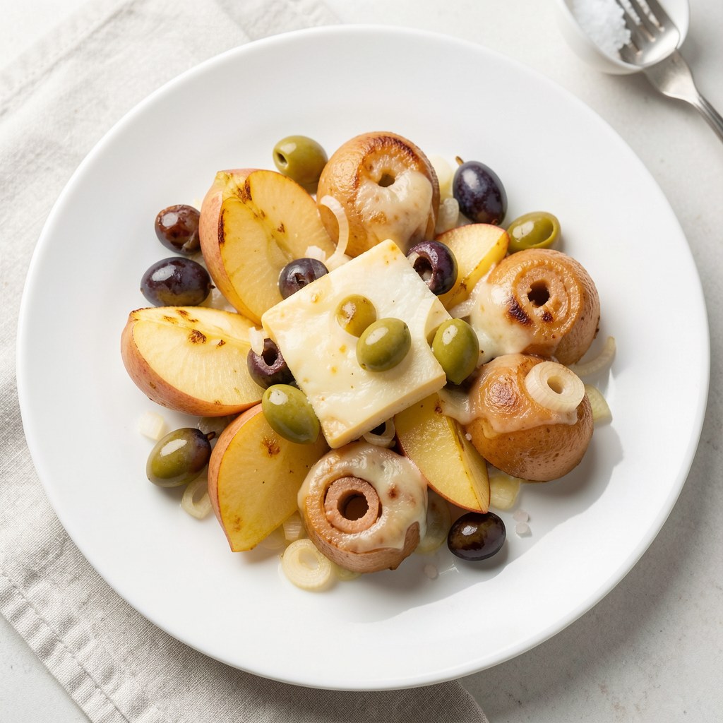 Jabłka faszerowane kaszanką