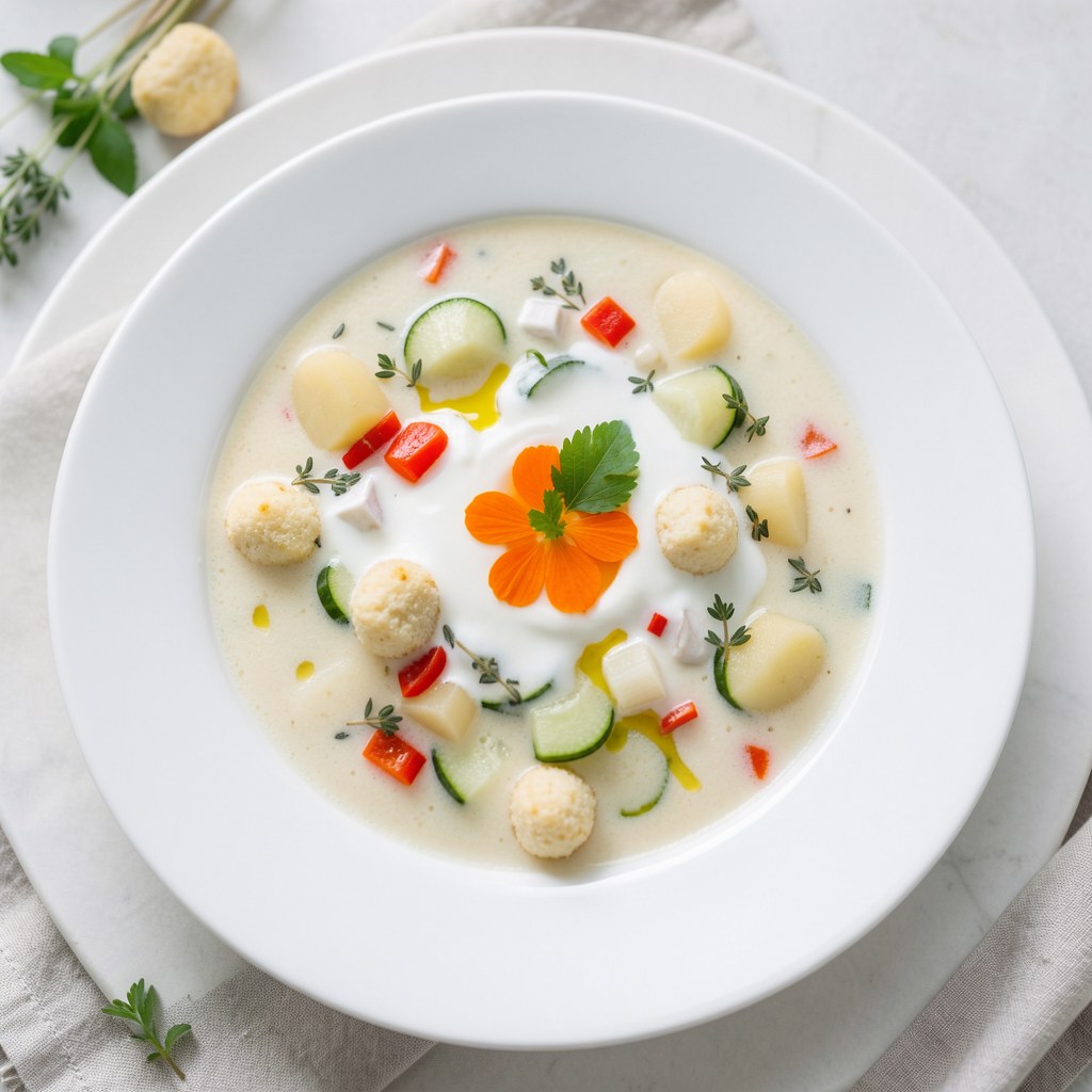 Zupa kremowa z cukinii