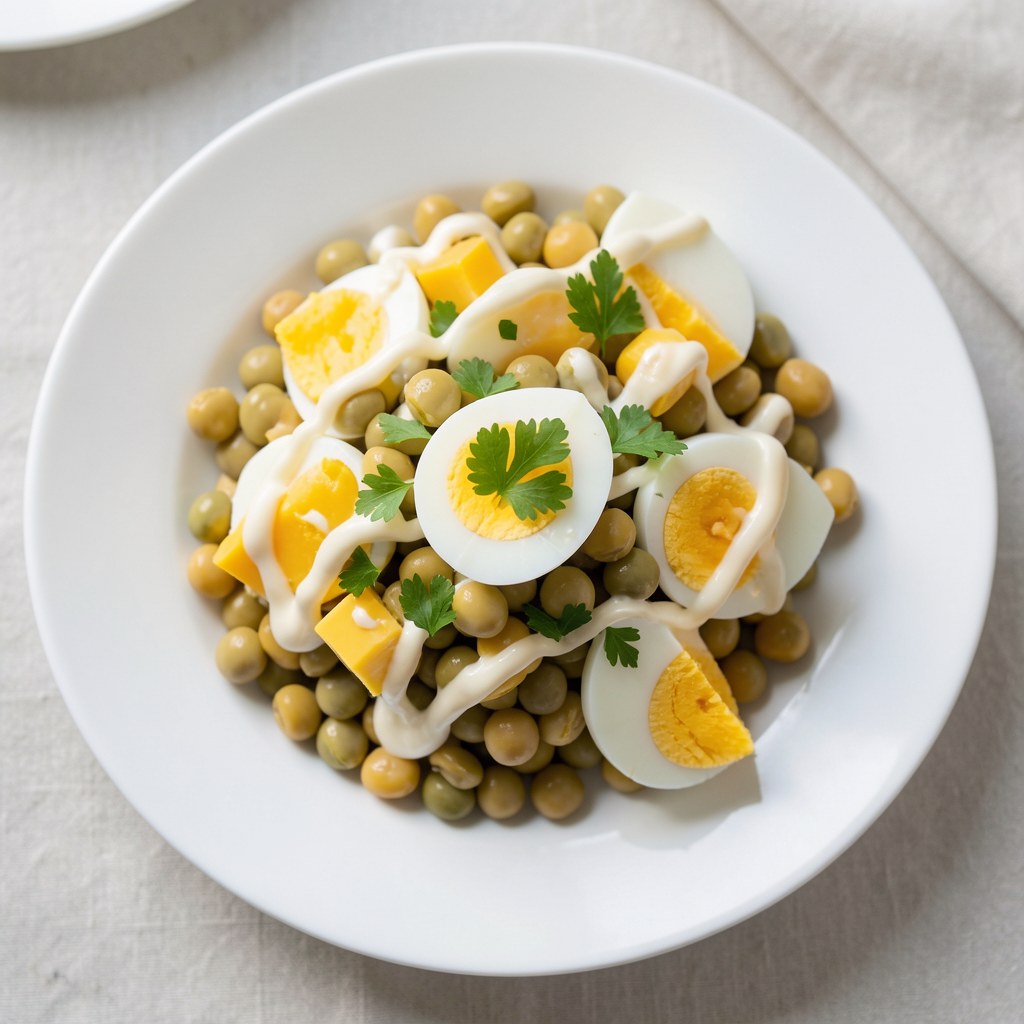 Sałatka z fasoli gotowanej