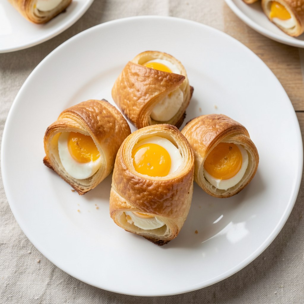 Parówki w cieście francuskim