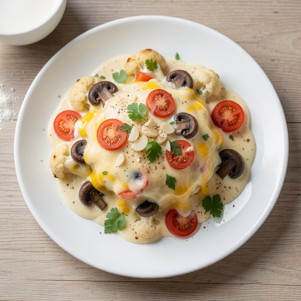 Zapiekanka z kalafiorem