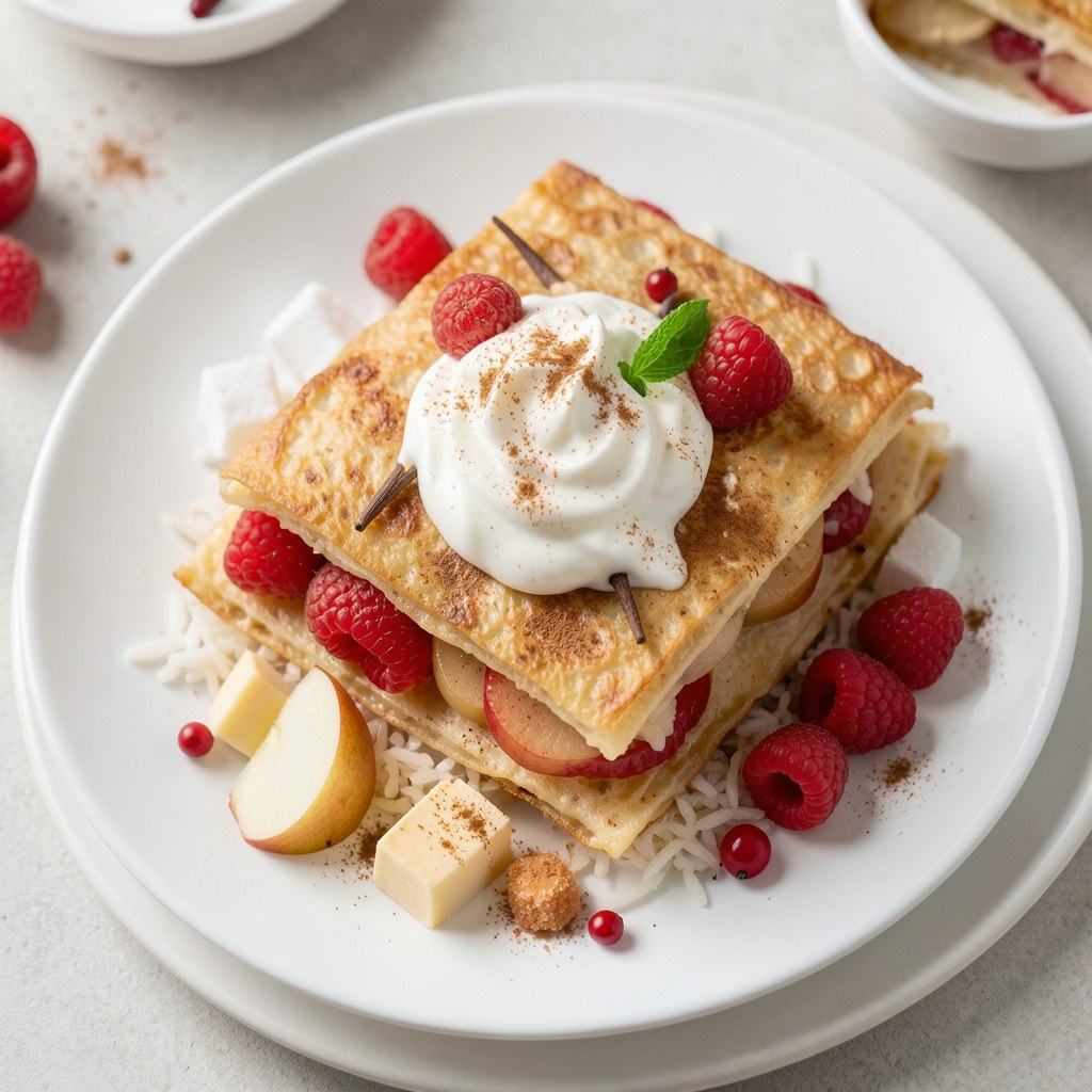 Zapiekanka z truskawkami