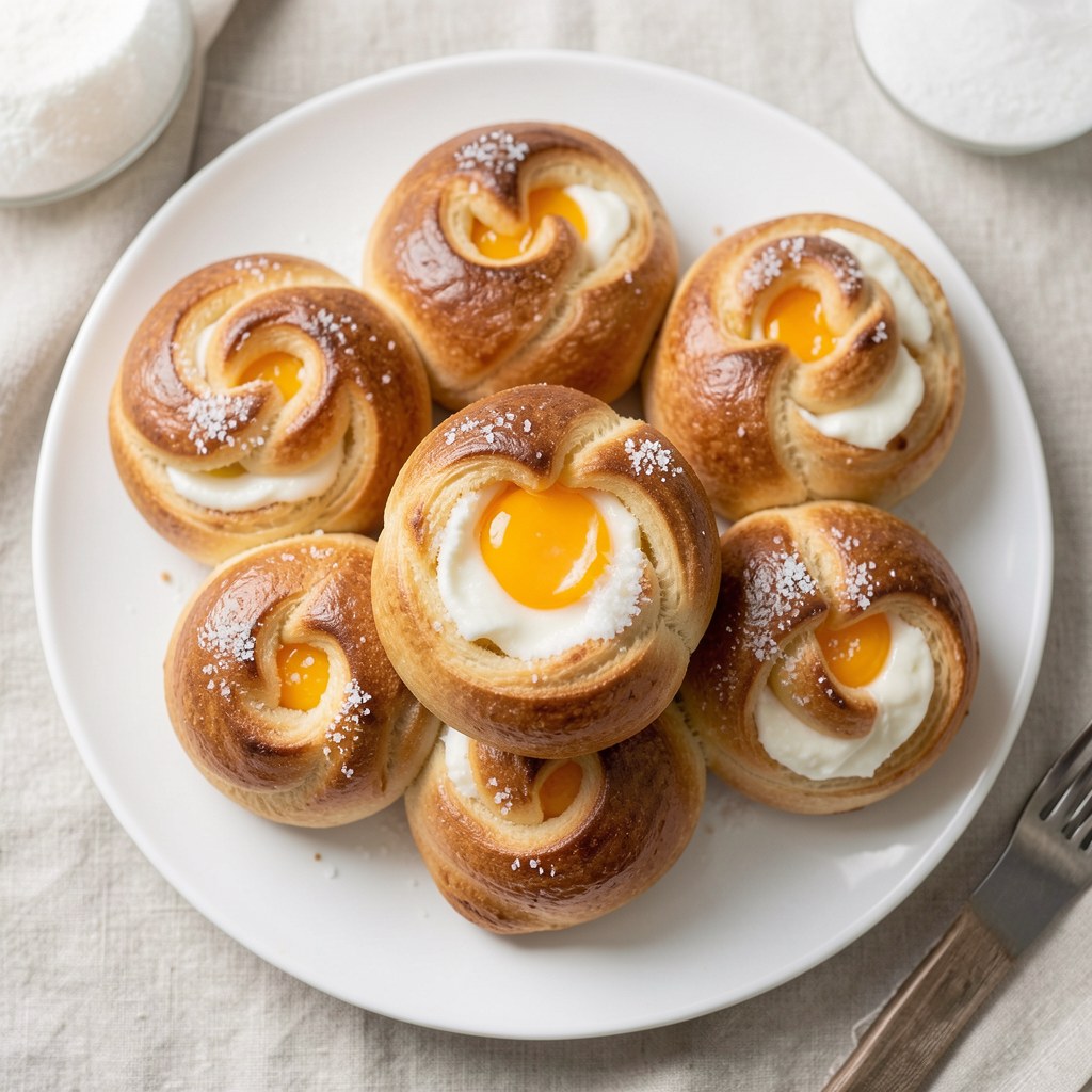 Rogaliki drożdżowe