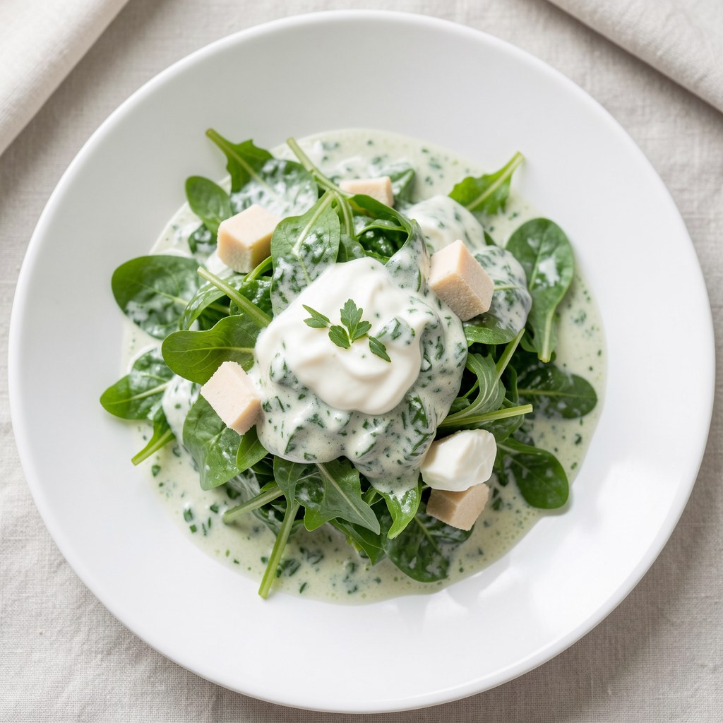 Sos z zielonej sałaty