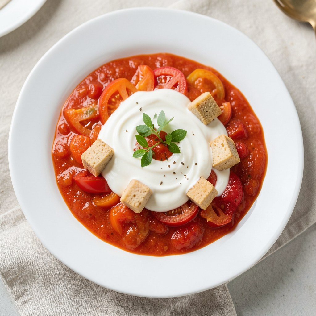 Sos z czerwonej papryki i pomidorów