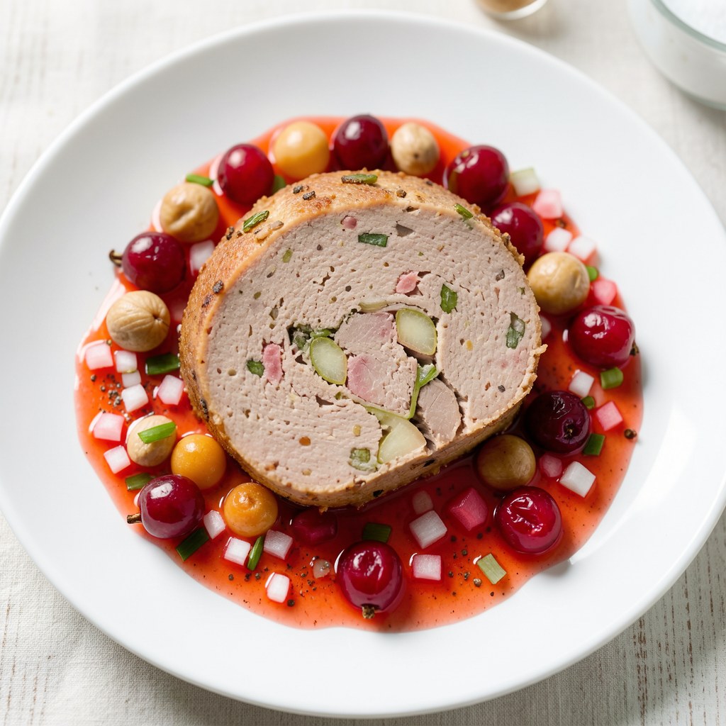 Pasztet z borówkami