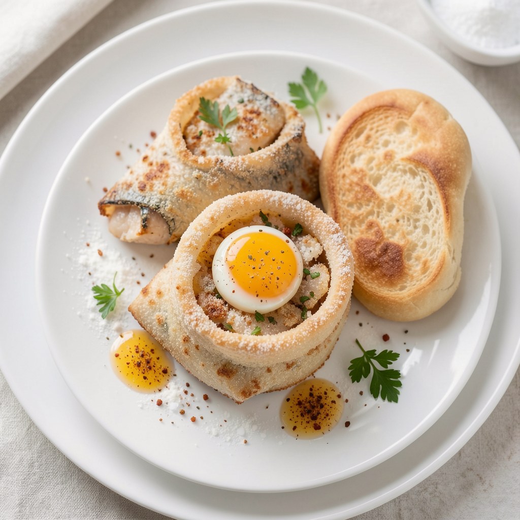 Ryba smażona w dzwonkach