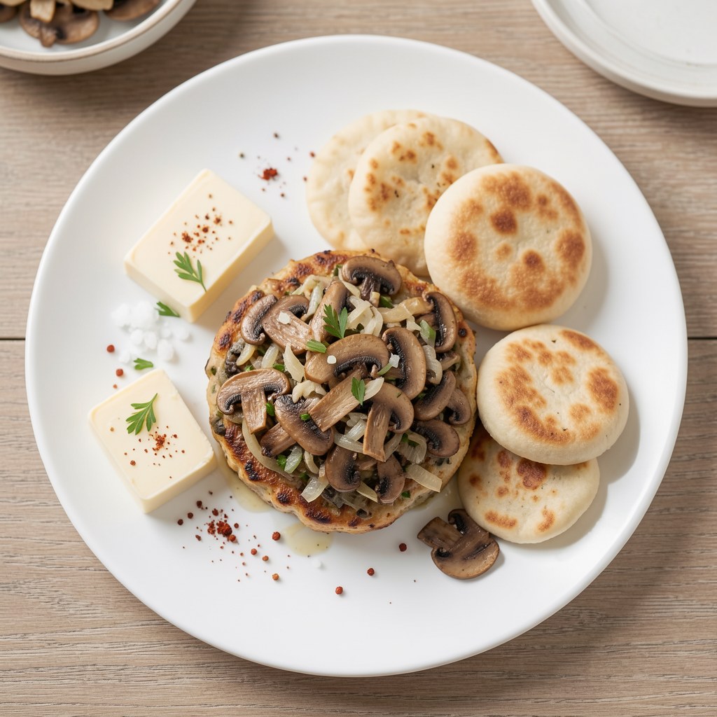 Farsz ze świeżych grzybów