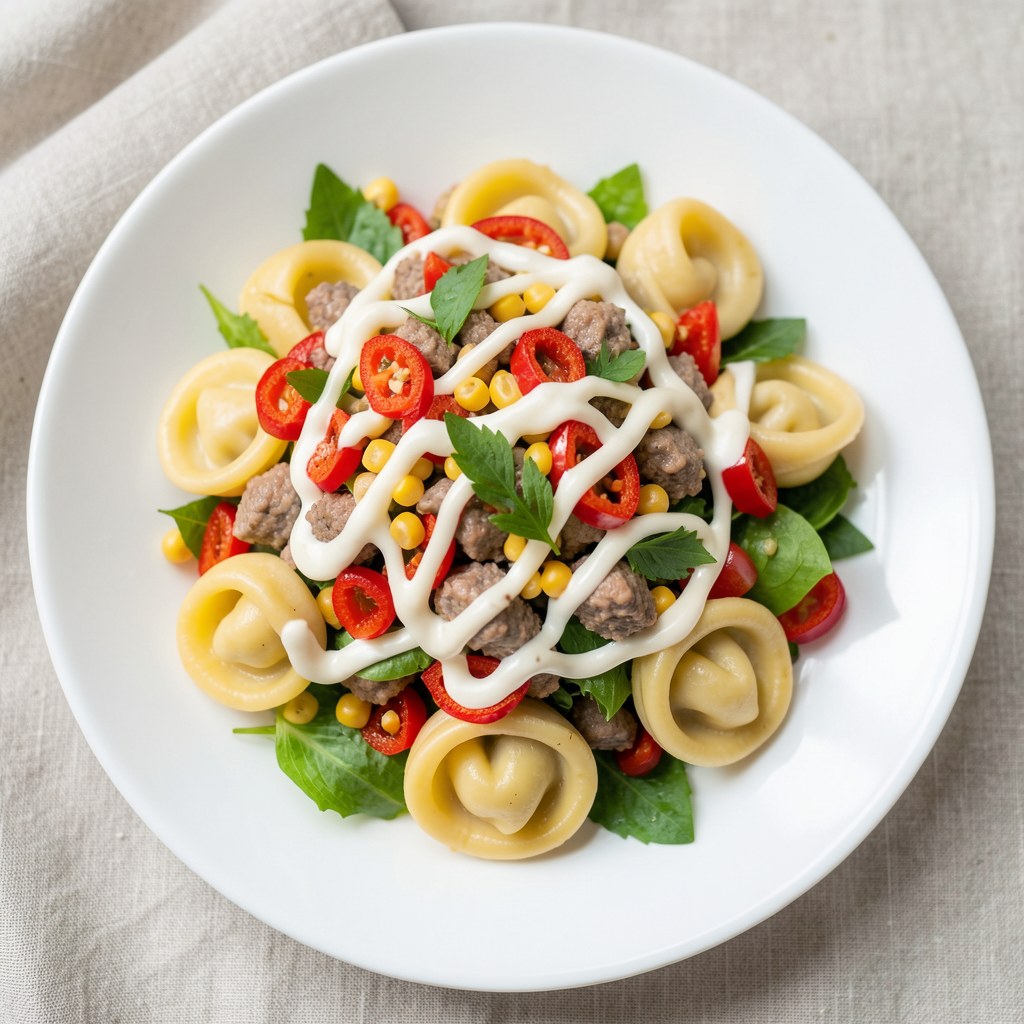 Sałatka z tortellini wg Babciagramolki