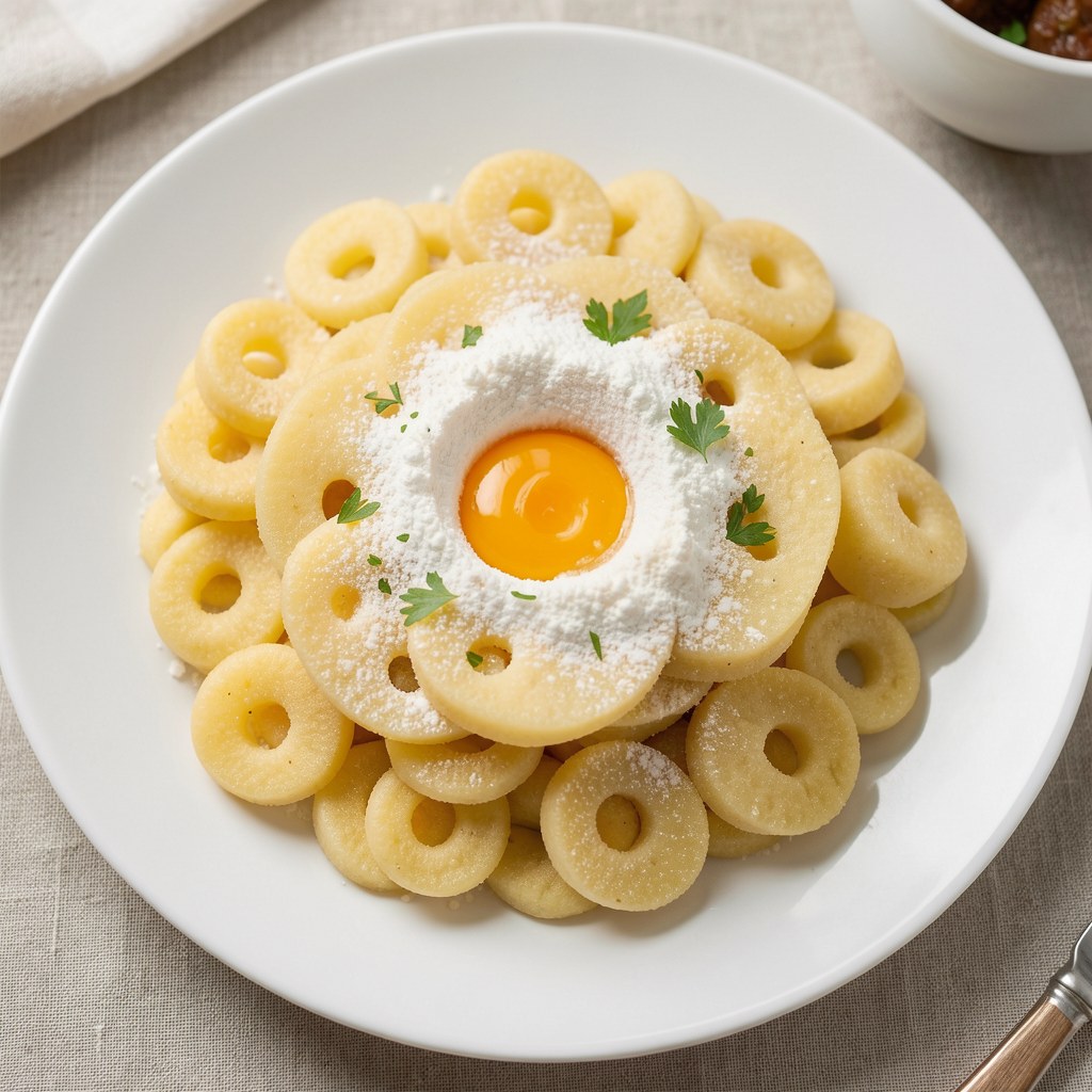 Kluski śląskie tzw. z dziurką