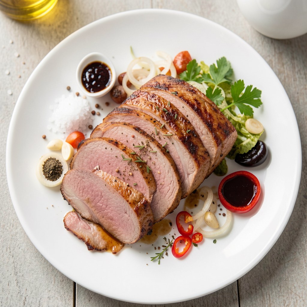 Grillowana szynka w piekarniku