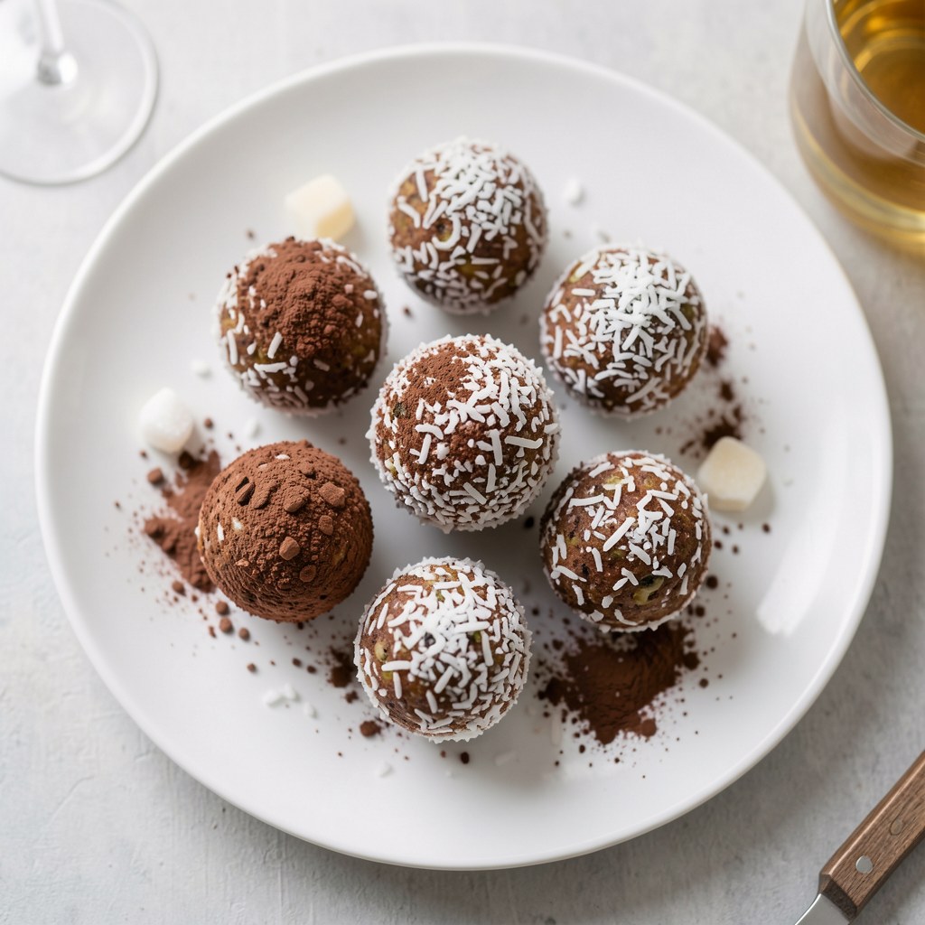 Kulki z herbatnikami