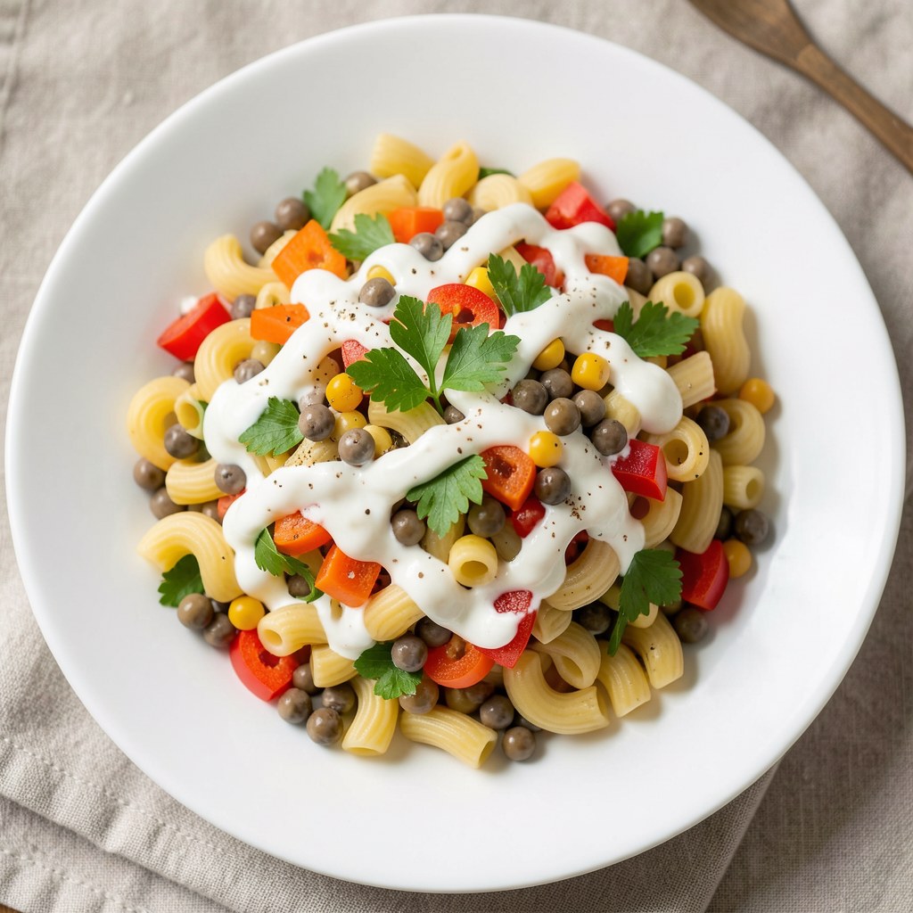 Sałatka z makaronem