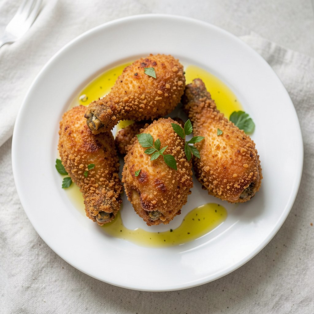 Smażone skrzydełka