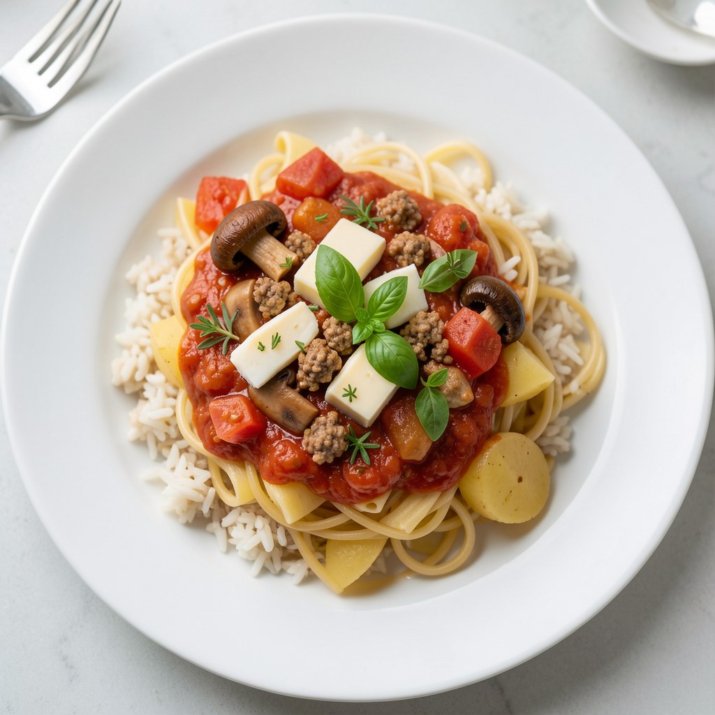 Sos do makaronu, ryżu, ziemniaków jak i spaghetti