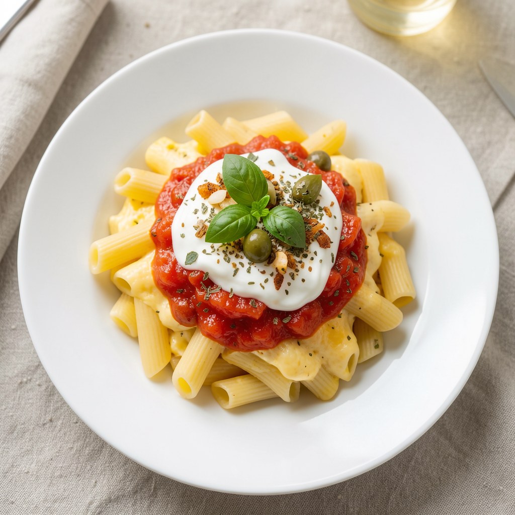 Pomidorowy sosik z paróweczkami