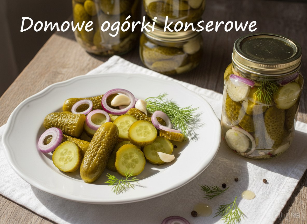 Domowe ogórki konserwowe