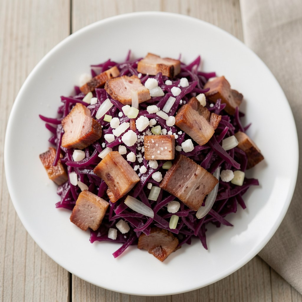 Sałatka z czerwonej kapusty