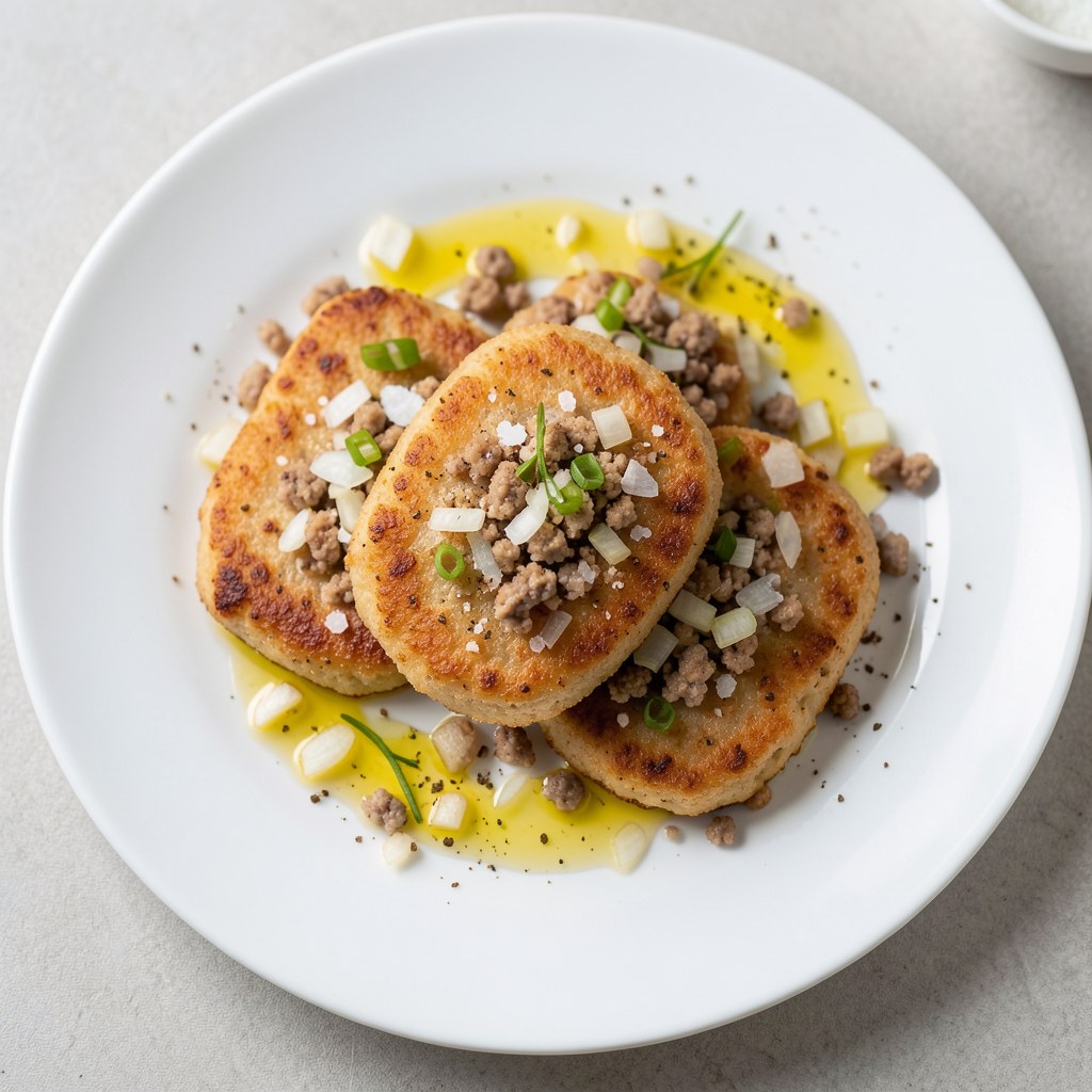 Kotlety z wątróbki drobiowej