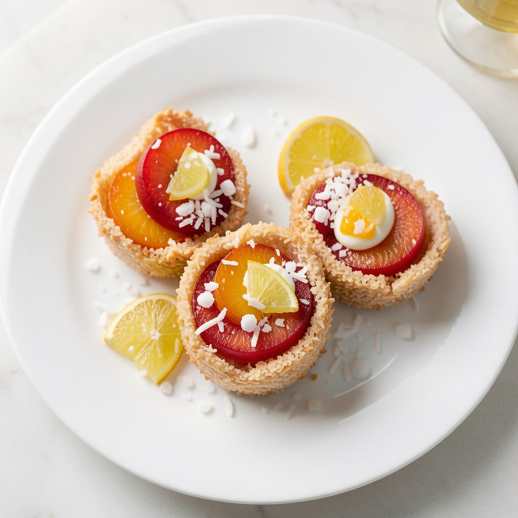 Brzoskwinie w ubrankach