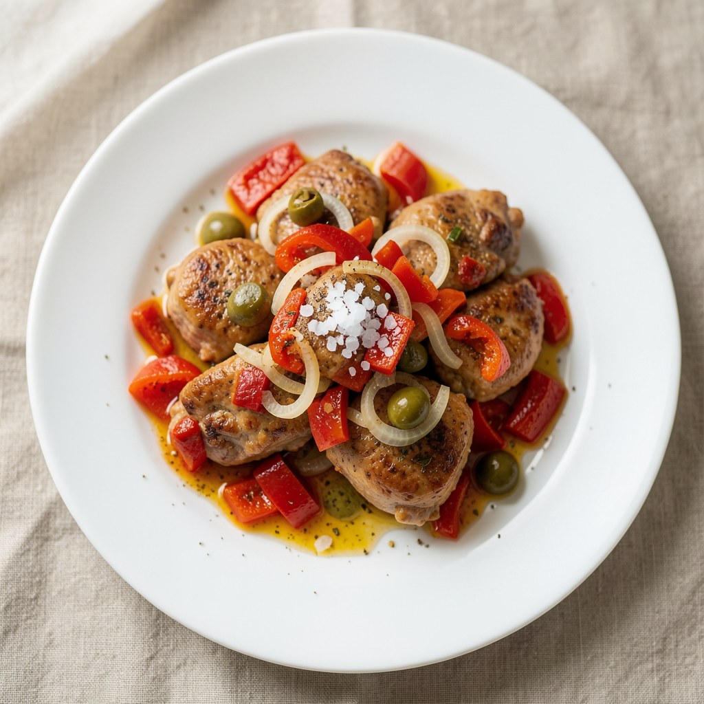 Wątróbka z papryką