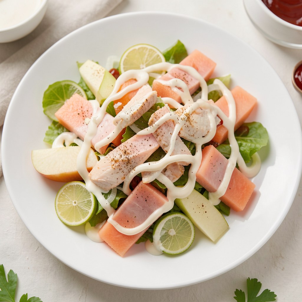 Sałatka z Melona i Tuńczyka