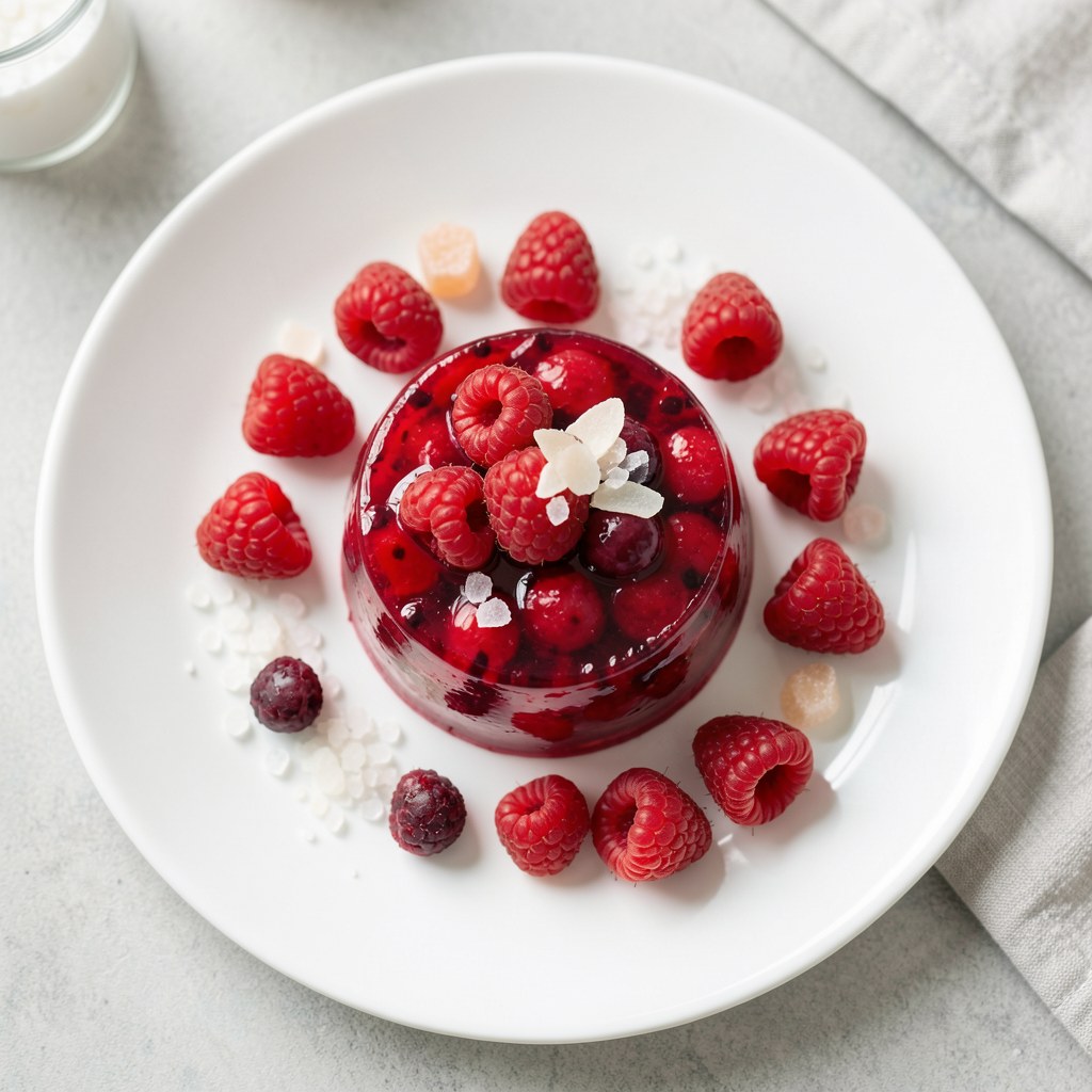 Konfitura z malin lub truskawek