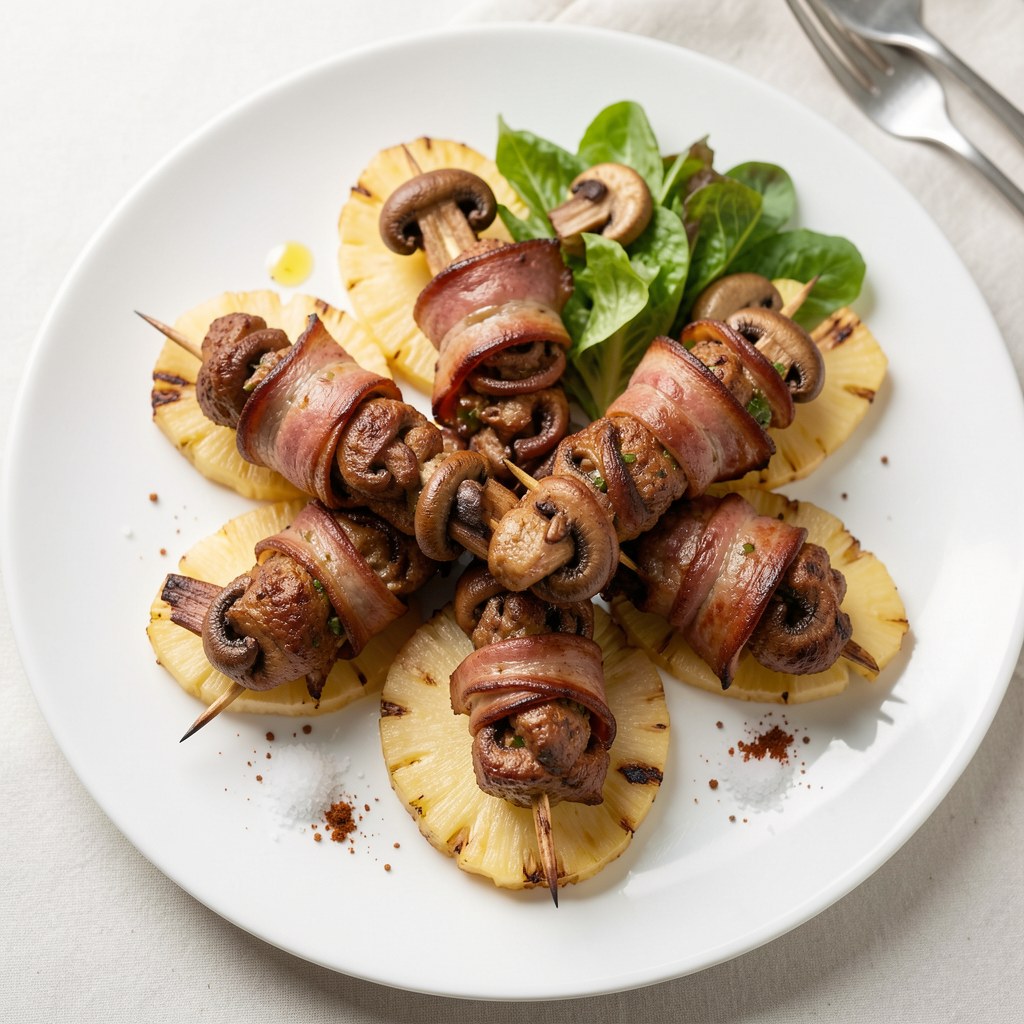 Szaszłyki z wątróbki drobiowej