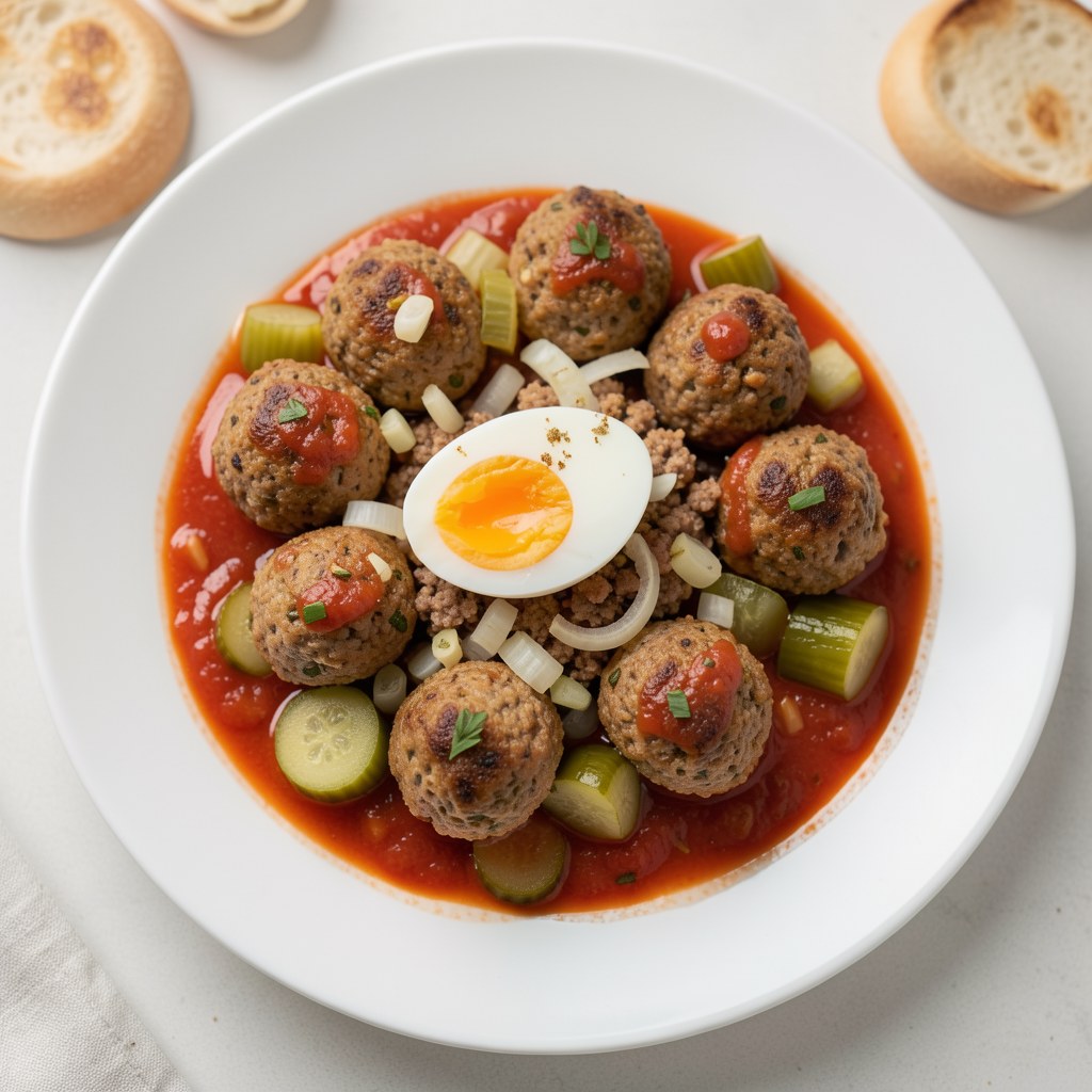 Klopsiki w sosie cygańskim