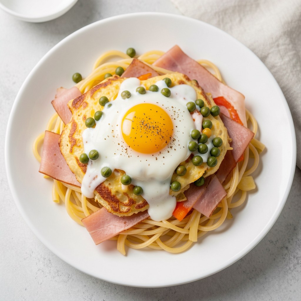 Zapiekanka z szynką