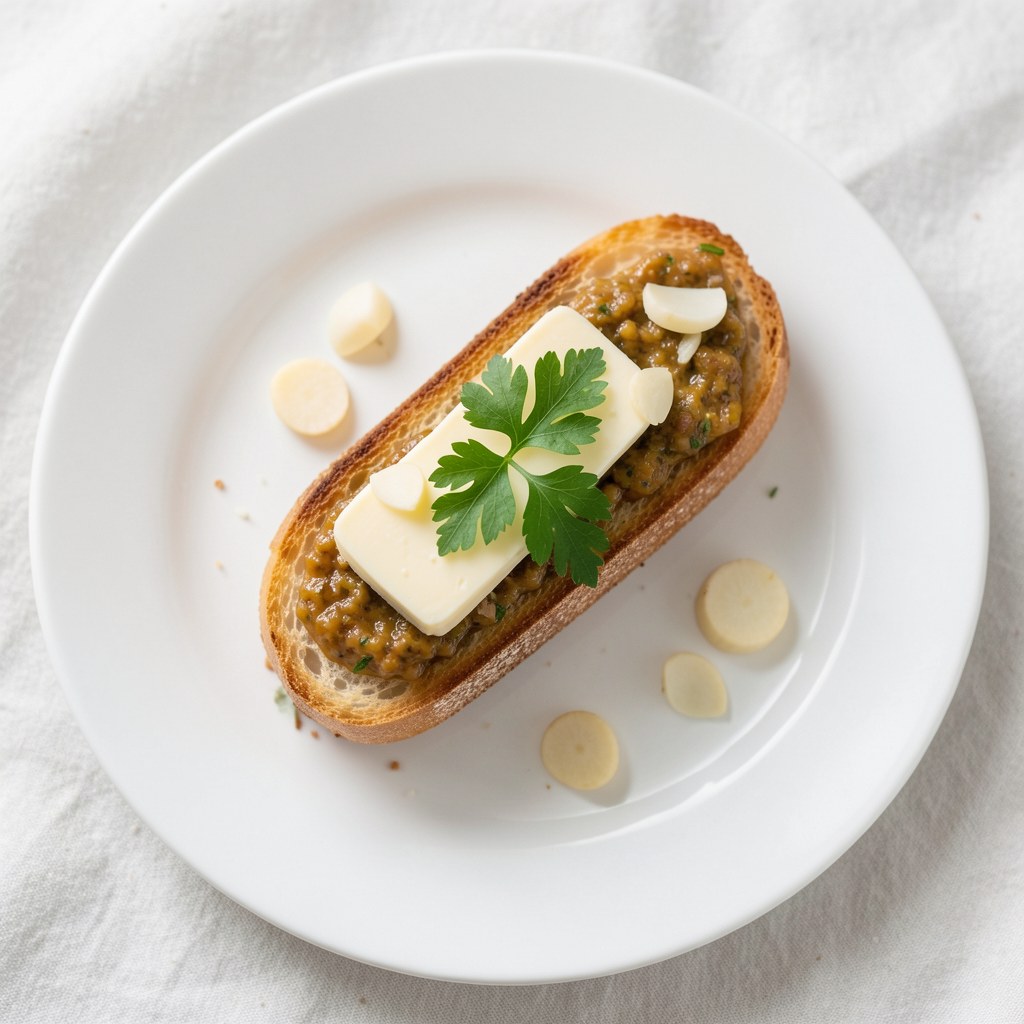 Bagietka maślana zapieczona