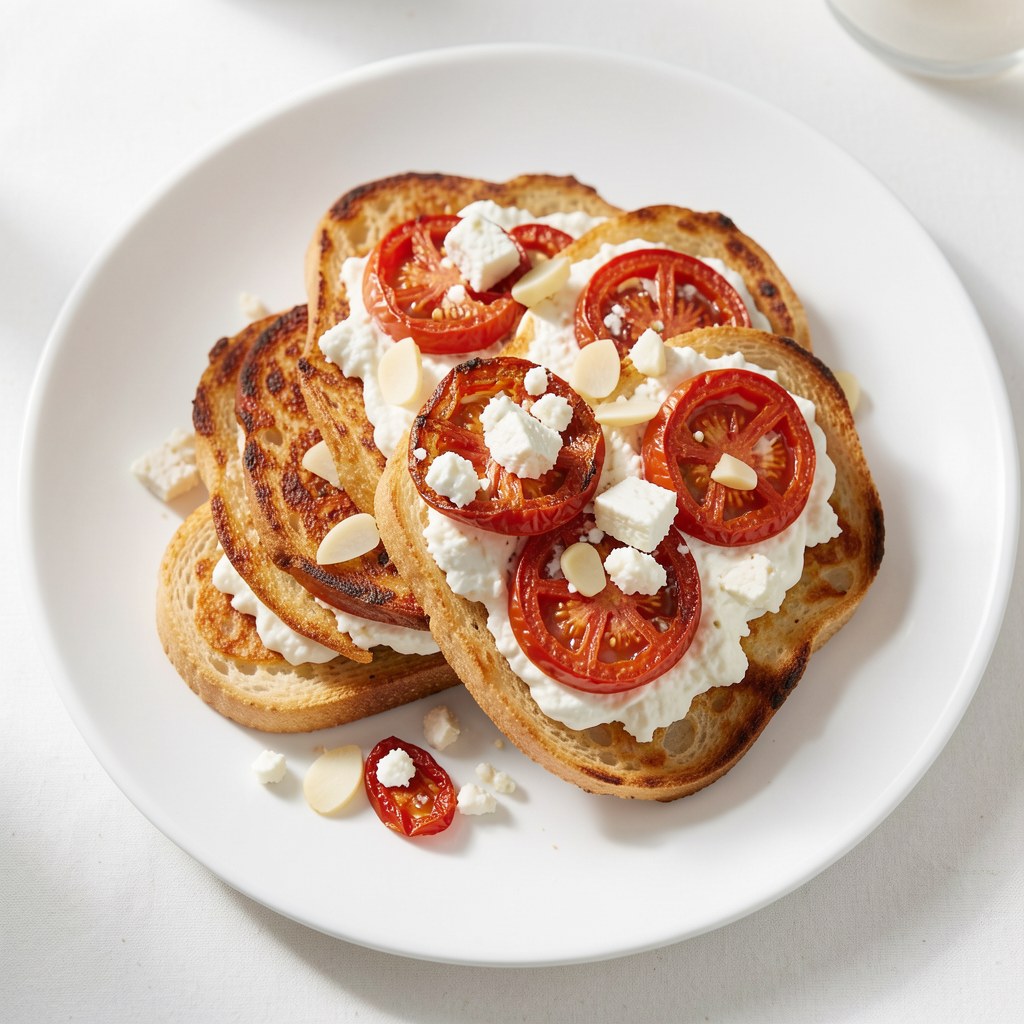 Zapiekanki z Fetą i suszonymi pomidorami