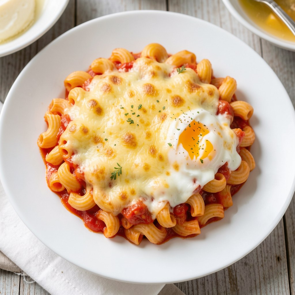 Makaron z sosem pomidorowym