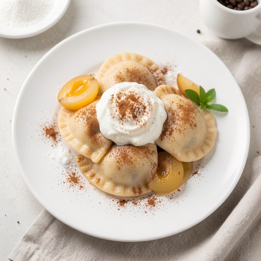 Pierogi ze śliwkami