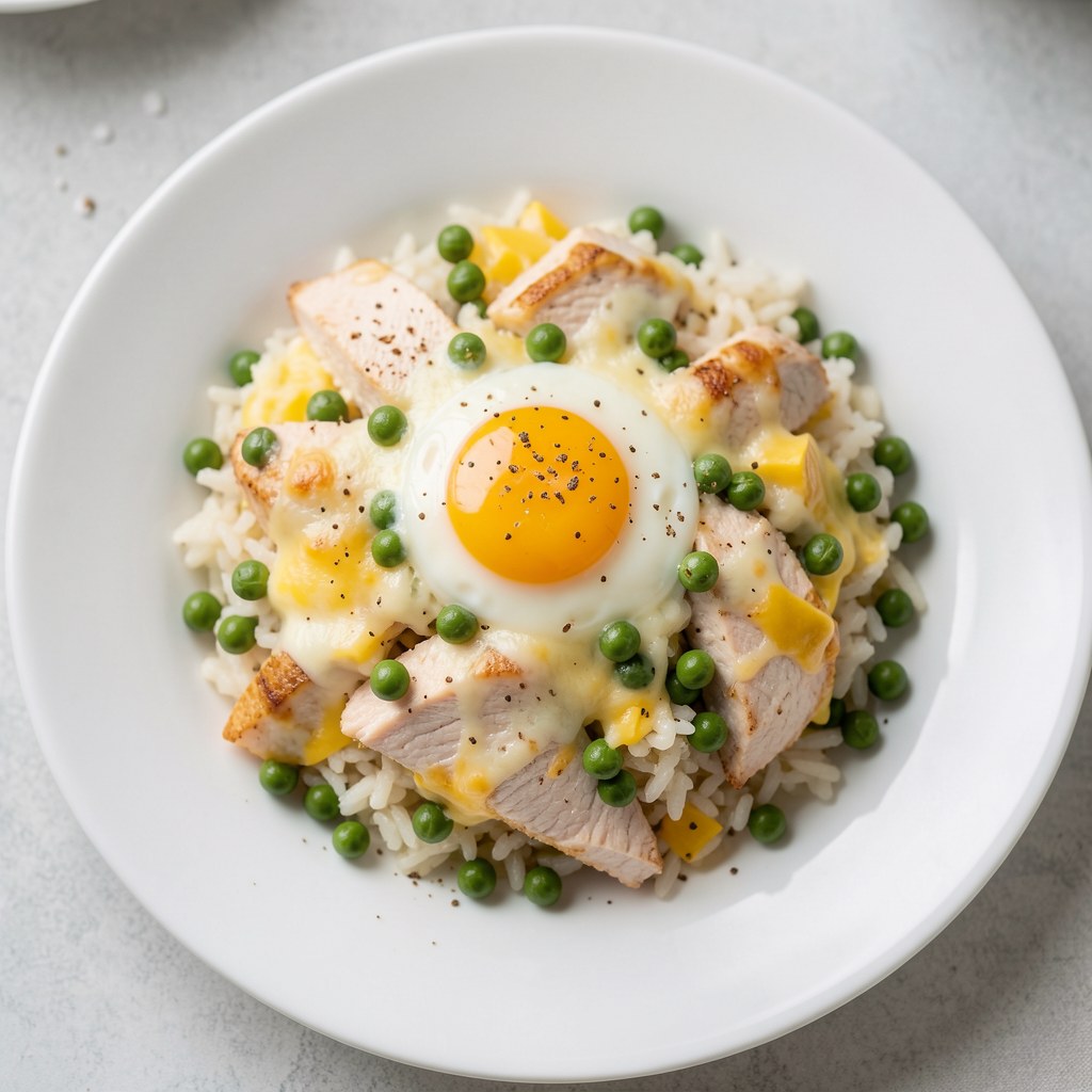 Suflet z ryżu i ryb